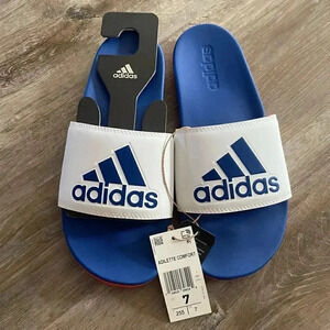 NEW In Box Adidas Adilette Comfort Mules Sandal Slides Men's Size 7 GV9695 GIFT